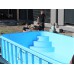 Bazén hranatý 6x3x1,5m - plastové schodiště