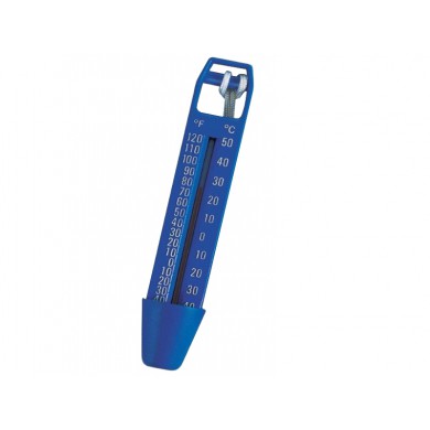 Teploměr modrý 25 cm – neplovoucí